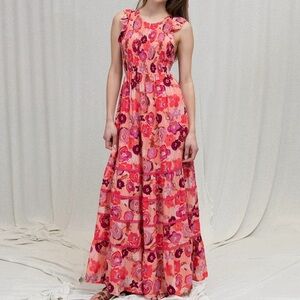 Coco + Jaimeson Smocked Maxi